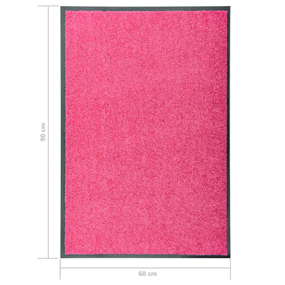 Zerbino Lavabile Rosa 60x90 cm - homemem39