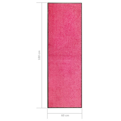 Zerbino Lavabile Rosa 60x180 cm | homemem39