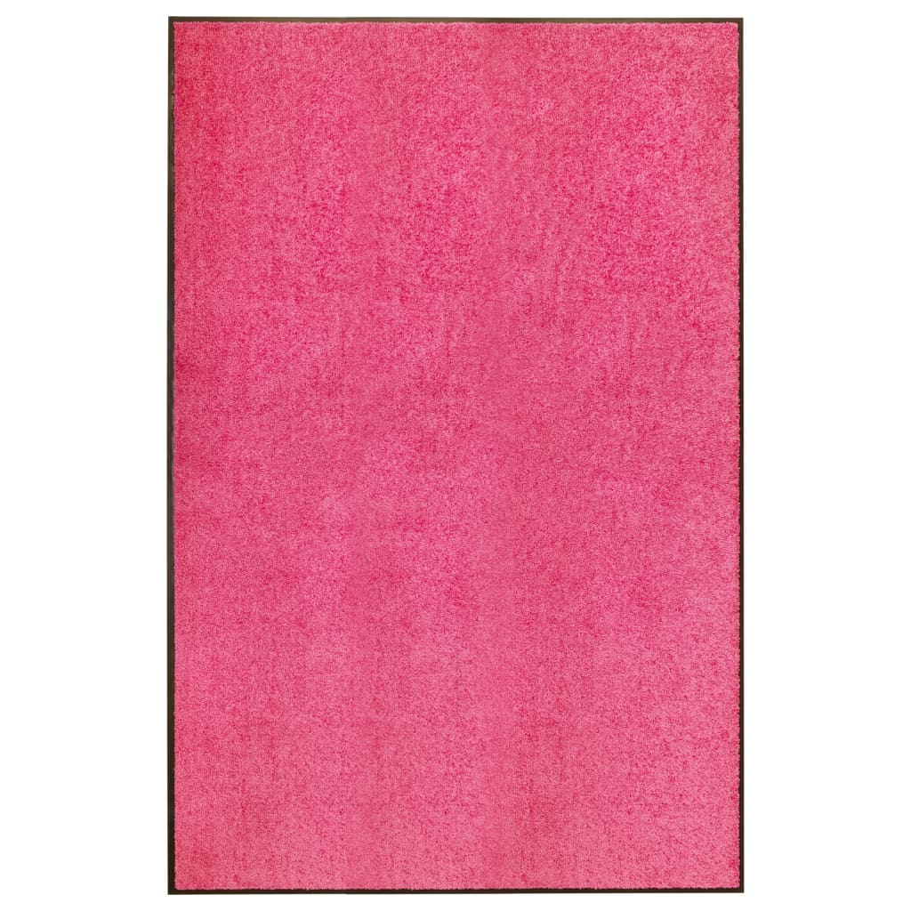 Zerbino Lavabile Rosa 120x180 cm - homemem39