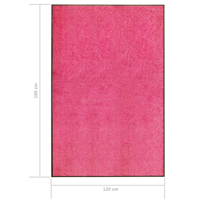 Zerbino Lavabile Rosa 120x180 cm - homemem39