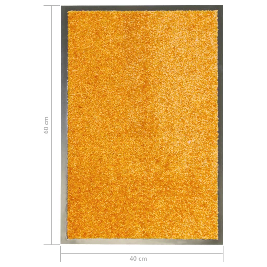 Zerbino Lavabile Arancione 40x60 cm | homemem39