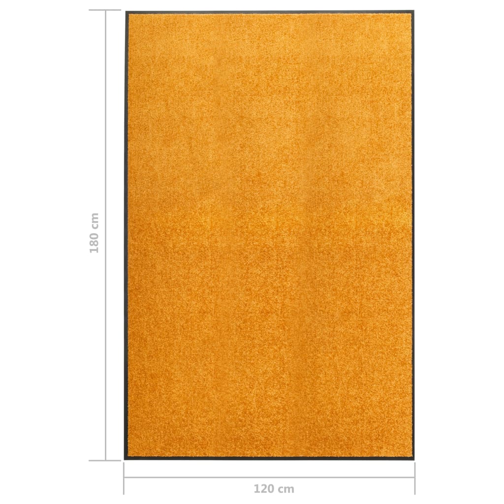 Zerbino Lavabile Arancione 120x180 cm | homemem39