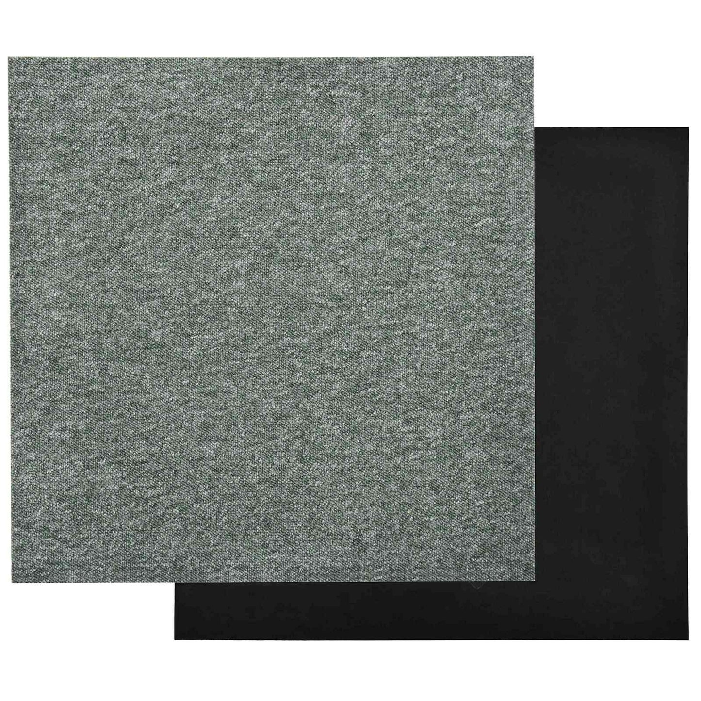 Tappeto 20 pcs Verde 50 x 50 cm 100% Polipropilene | homemem39