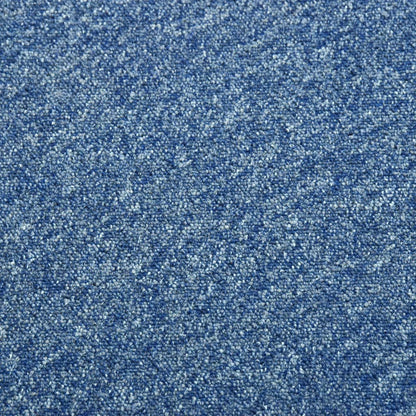 Quadrotte di Moquette 20 pz 5 m² 50x50 cm Blu