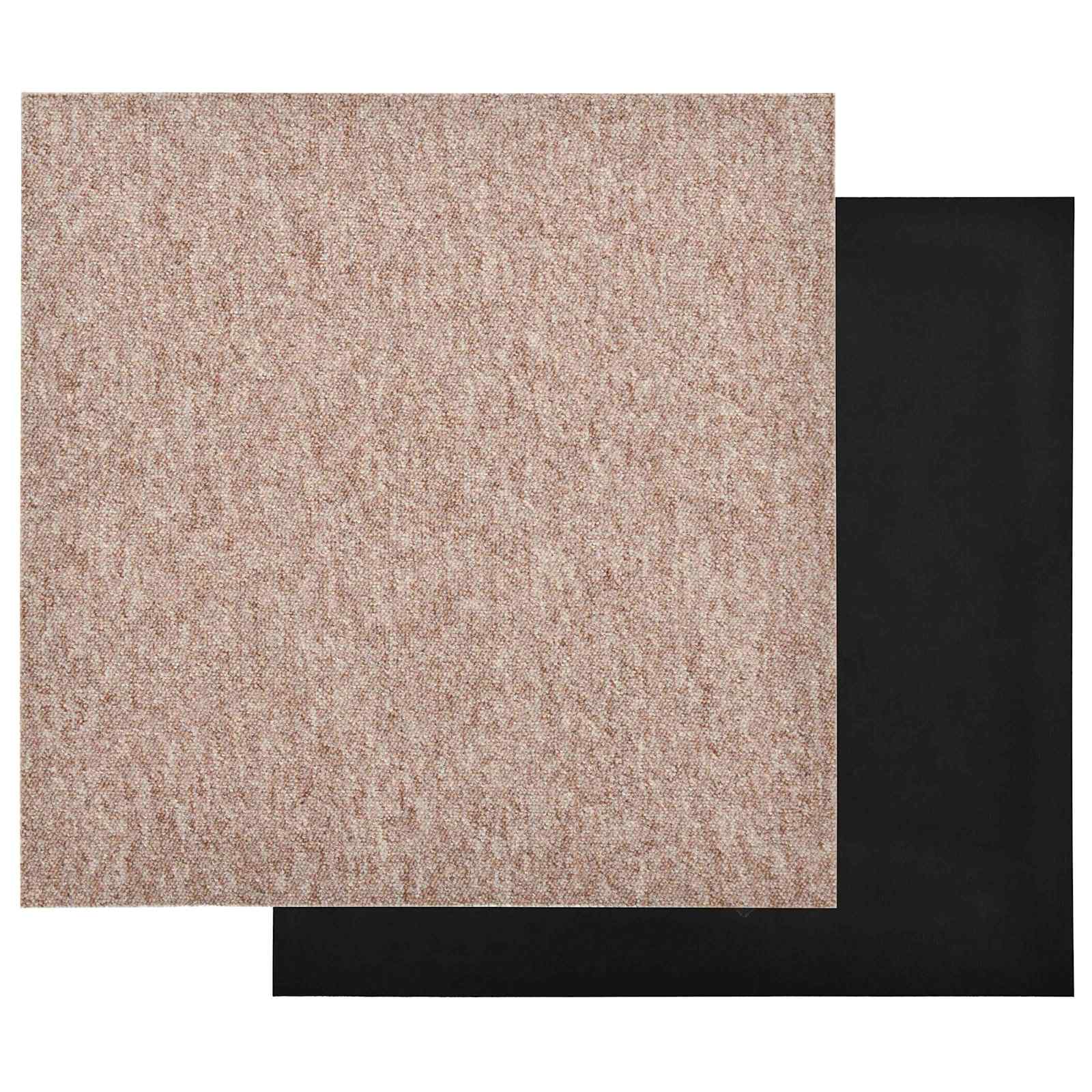 Tappeto 20 pcs Beige 50 x 50 cm 100% Polipropilene | homemem39