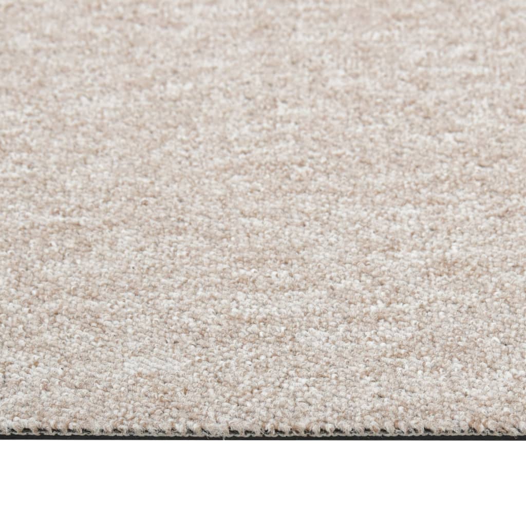 Quadrotte di Moquette 20 pz 5 m² 50x50 cm Beige Chiaro