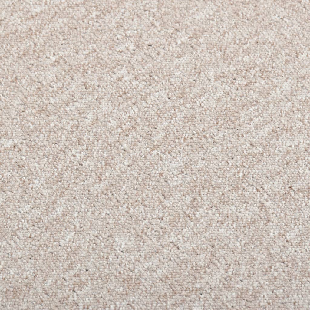 Quadrotte di Moquette 20 pz 5 m² 50x50 cm Beige Chiaro
