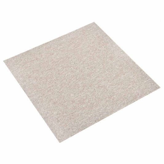 Tappeto 20 pcs Beige chiaro 50 x 50 cm 100% Polipropilene