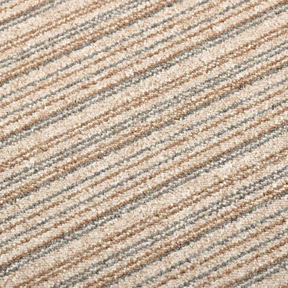 Tappeto 20 pcs Beige Striato 50 x 50 cm 100% Polipropilene | homemem39