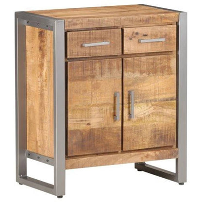 Credenza 60x35x72 cm in Legno di Mango Grezzo | homemem39
