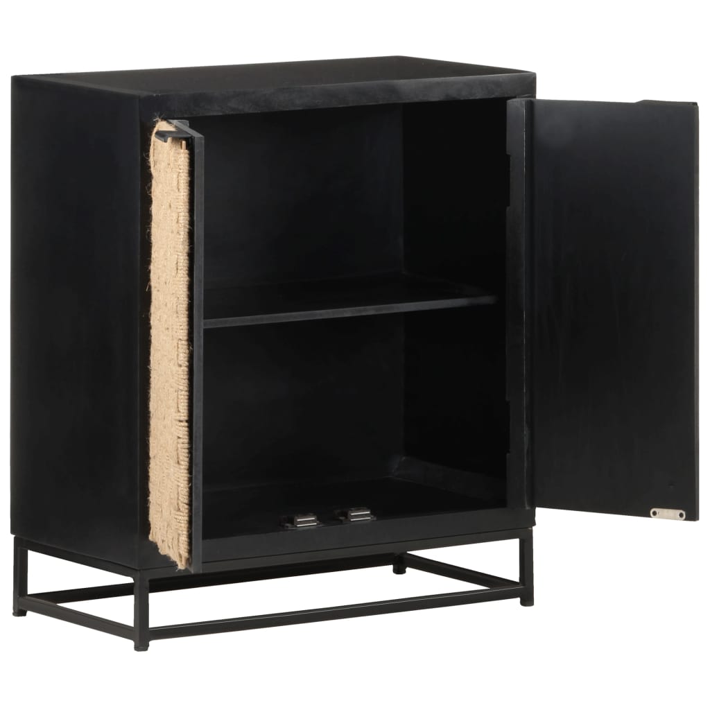 Credenza 60x35x70 cm in Legno Massello di Mango | homemem39
