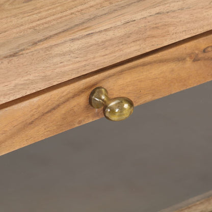 Tavolino da Salotto 90x60x40 cm in Legno Massello di Acacia | homemem39