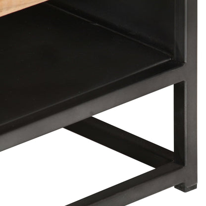 Tavolino da Salotto 90x50x35 cm in Massello di Acacia | homemem39