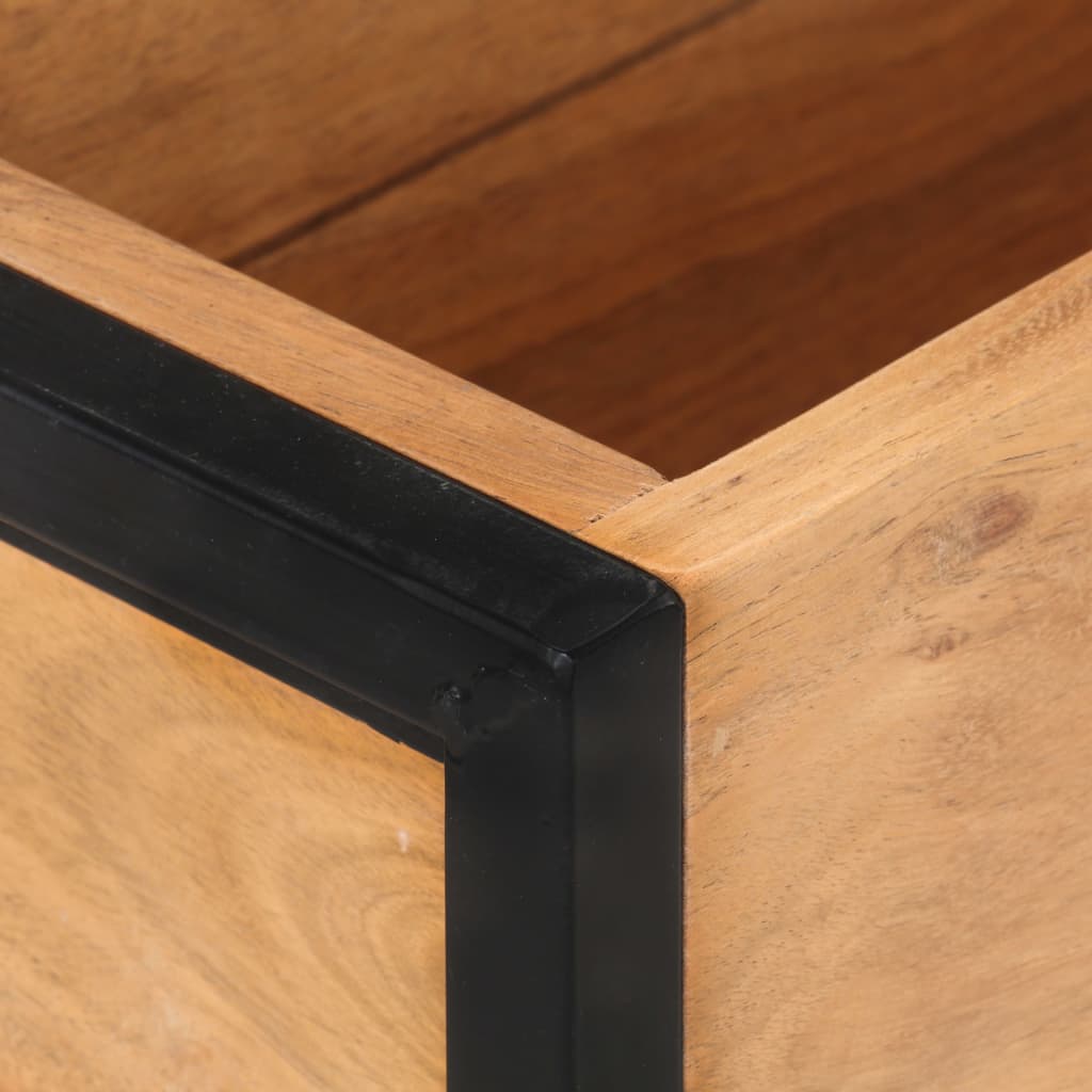 Fioriera 60x20x68 cm in Legno Massello di Acacia | homemem39