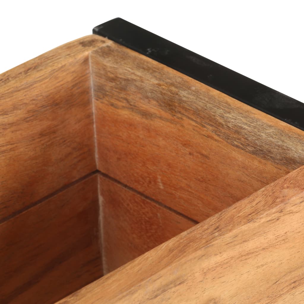 Fioriera 60x20x68 cm in Legno Massello di Acacia | homemem39