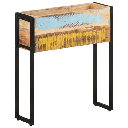 Fioriera 60x20x68 cm in Legno Massello di Recupero - homemem39