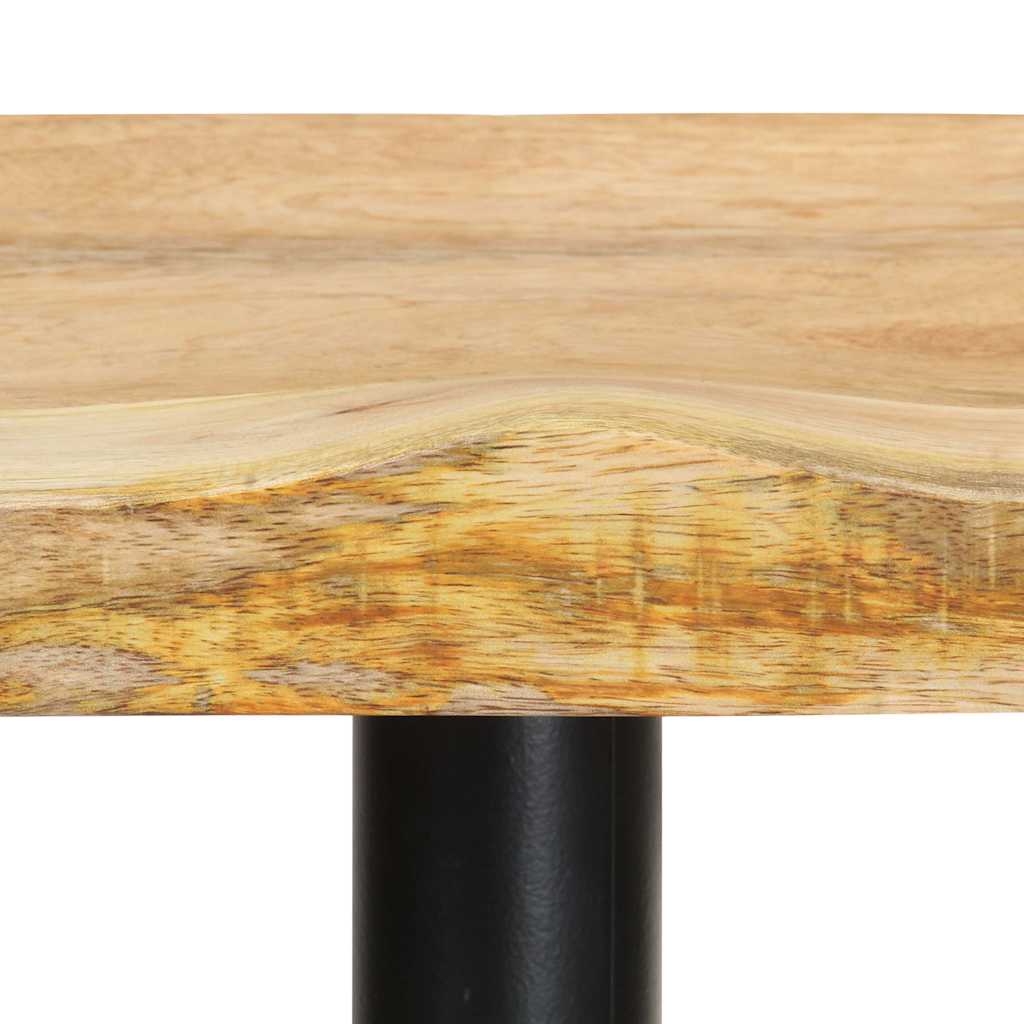 Sgabelli da Bar 2 pz 66 cm in Legno Massello di Mango