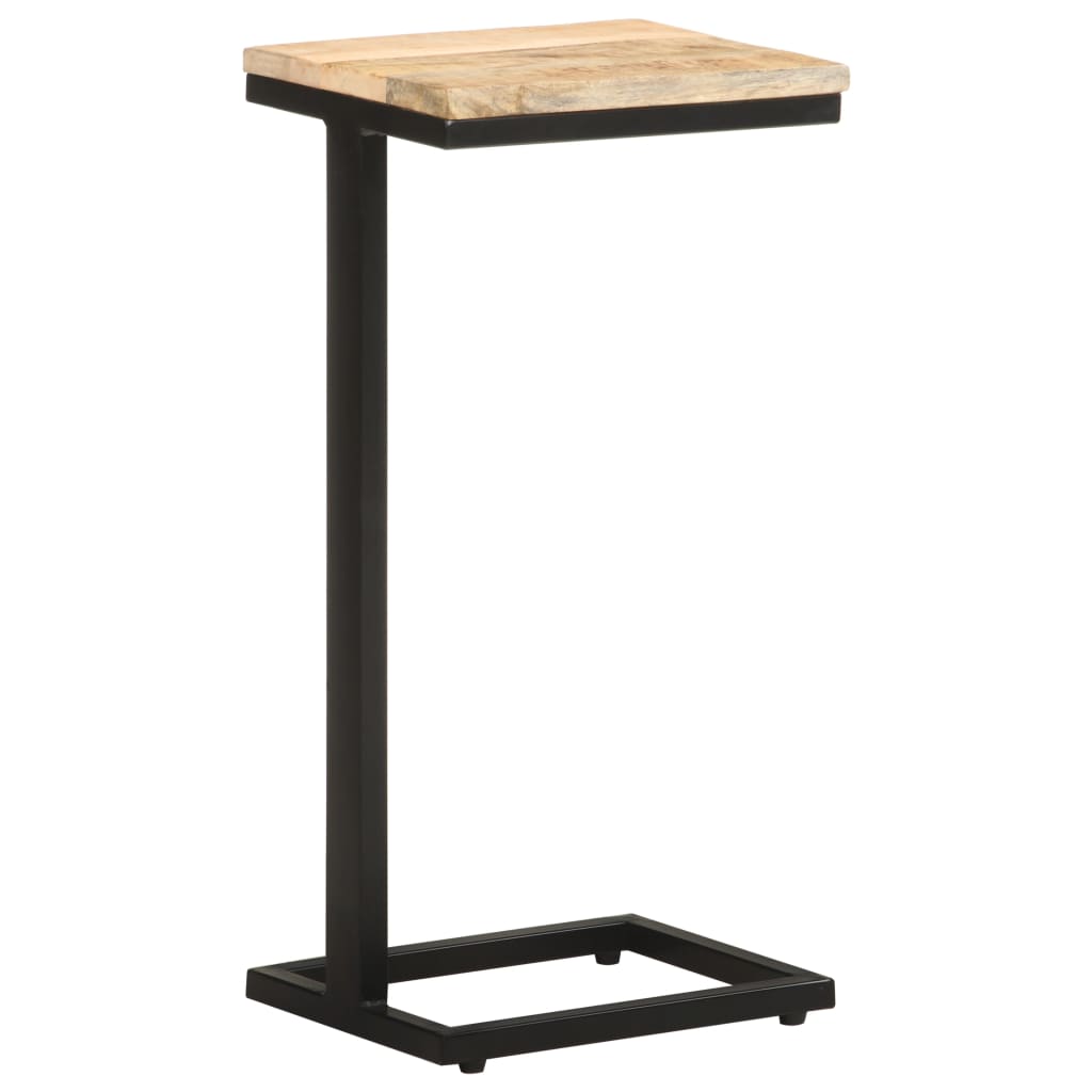 Tavolini Laterali 2 pz 31,5x24,5x64,5 cm Legno di Mango Grezzo | homemem39