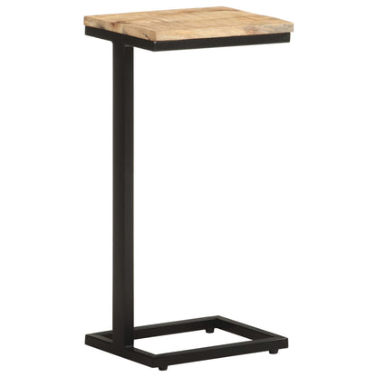 Tavolini Laterali 2 pz 31,5x24,5x64,5 cm Legno di Mango Grezzo | homemem39