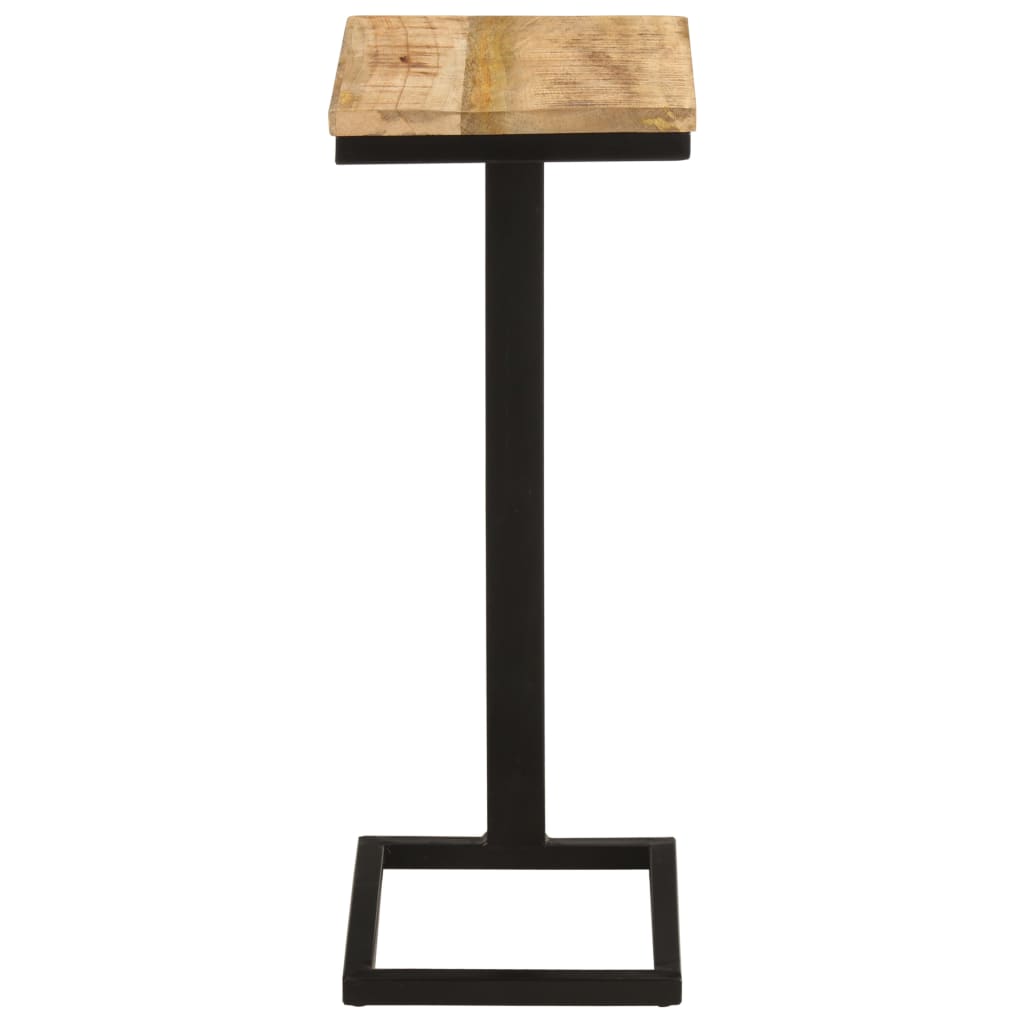 Tavolini Laterali 2 pz 31,5x24,5x64,5 cm Legno di Mango Grezzo | homemem39