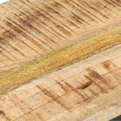 Tavolini Laterali 2 pz 31,5x24,5x64,5 cm Legno di Mango Grezzo | homemem39