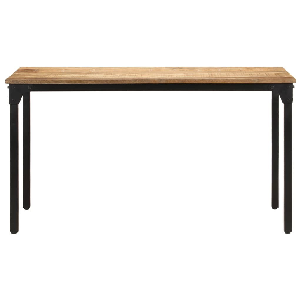 Tavolo da Pranzo 140x70x76 cm in Legno di Mango Grezzo | homemem39