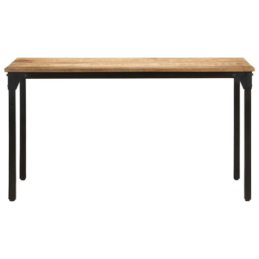 Tavolo da Pranzo 140x70x76 cm in Legno di Mango Grezzo
