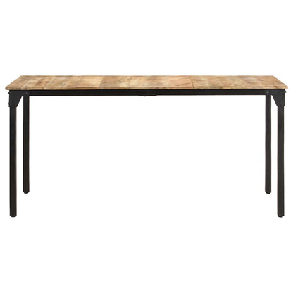 Tavolo da Pranzo 160x80x76 cm in Legno di Mango Grezzo | homemem39