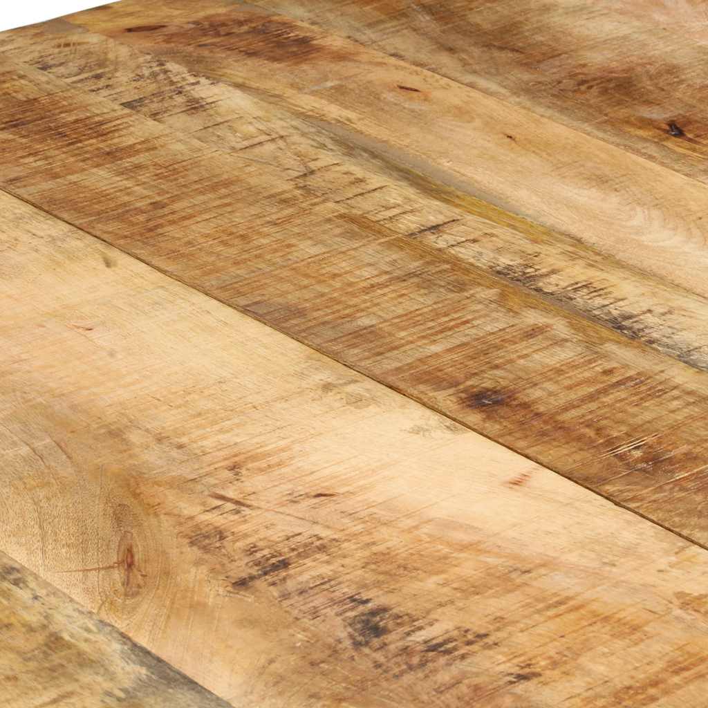 Tavolo da Pranzo 160x80x76 cm in Legno di Mango Grezzo | homemem39