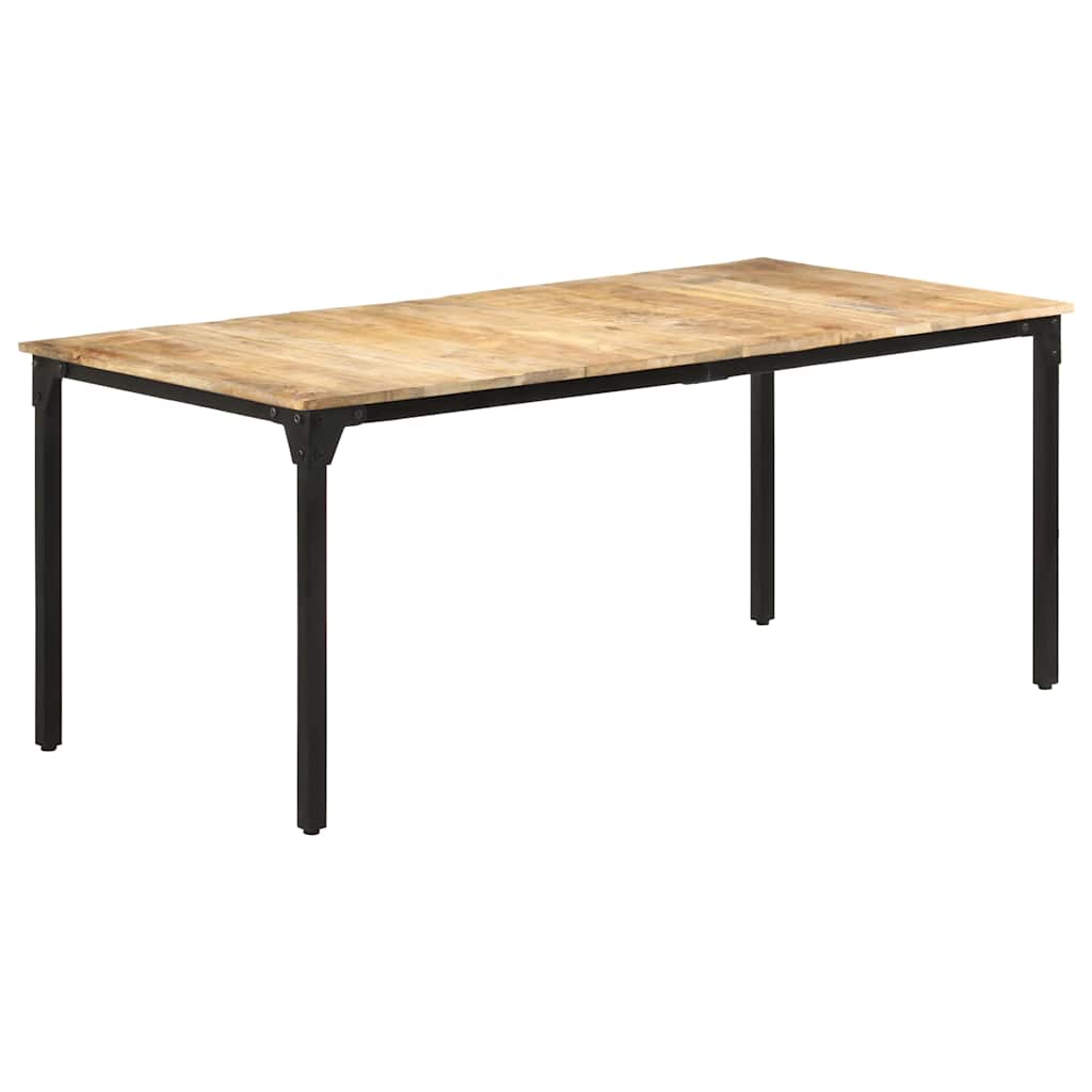 Tavolo da Pranzo 180x90x76 cm in Legno di Mango Grezzo | homemem39
