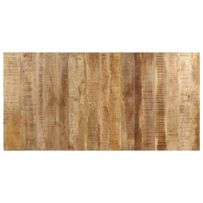 Tavolo da Pranzo 200x100x76 cm in Legno di Mango Grezzo | homemem39
