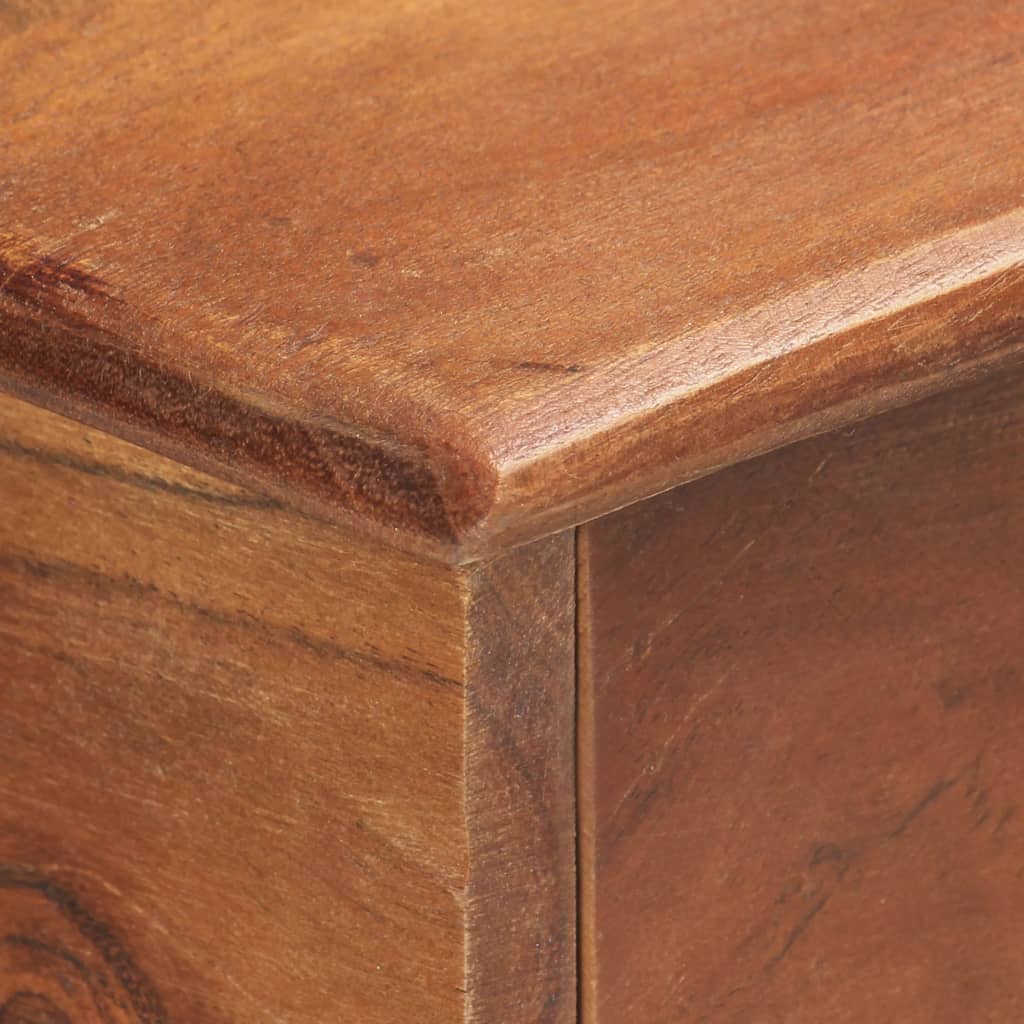 Credenza 135x35x75 cm in Legno Massello di Acacia | homemem39