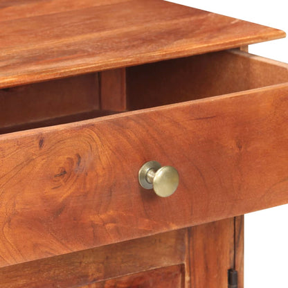 Credenza 135x35x75 cm in Legno Massello di Acacia | homemem39