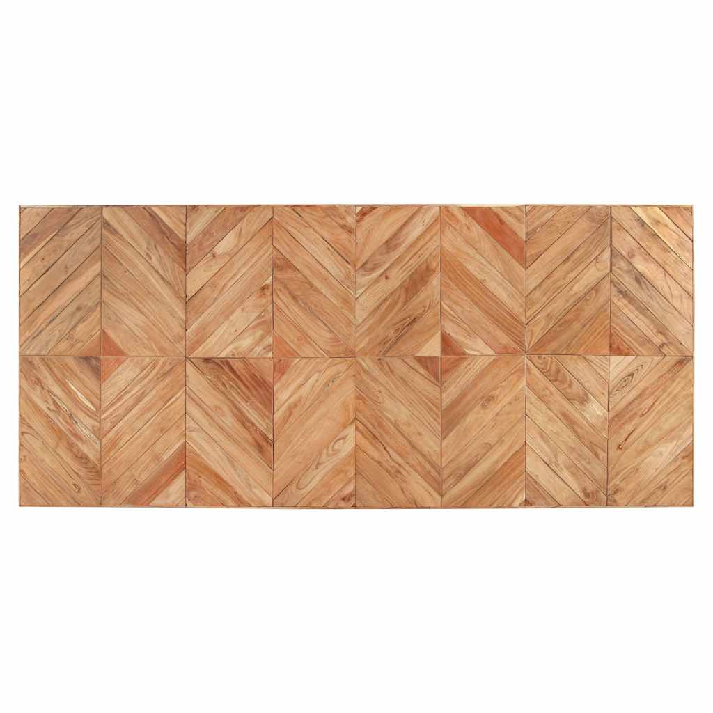 Tavolo da Pranzo Legno Massello di Acacia e Mango