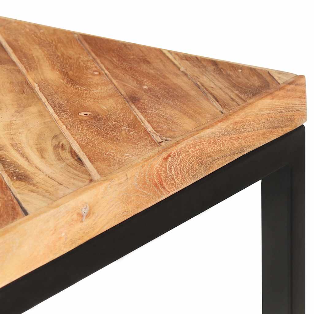 Tavolo da Pranzo Legno Massello di Acacia e Mango