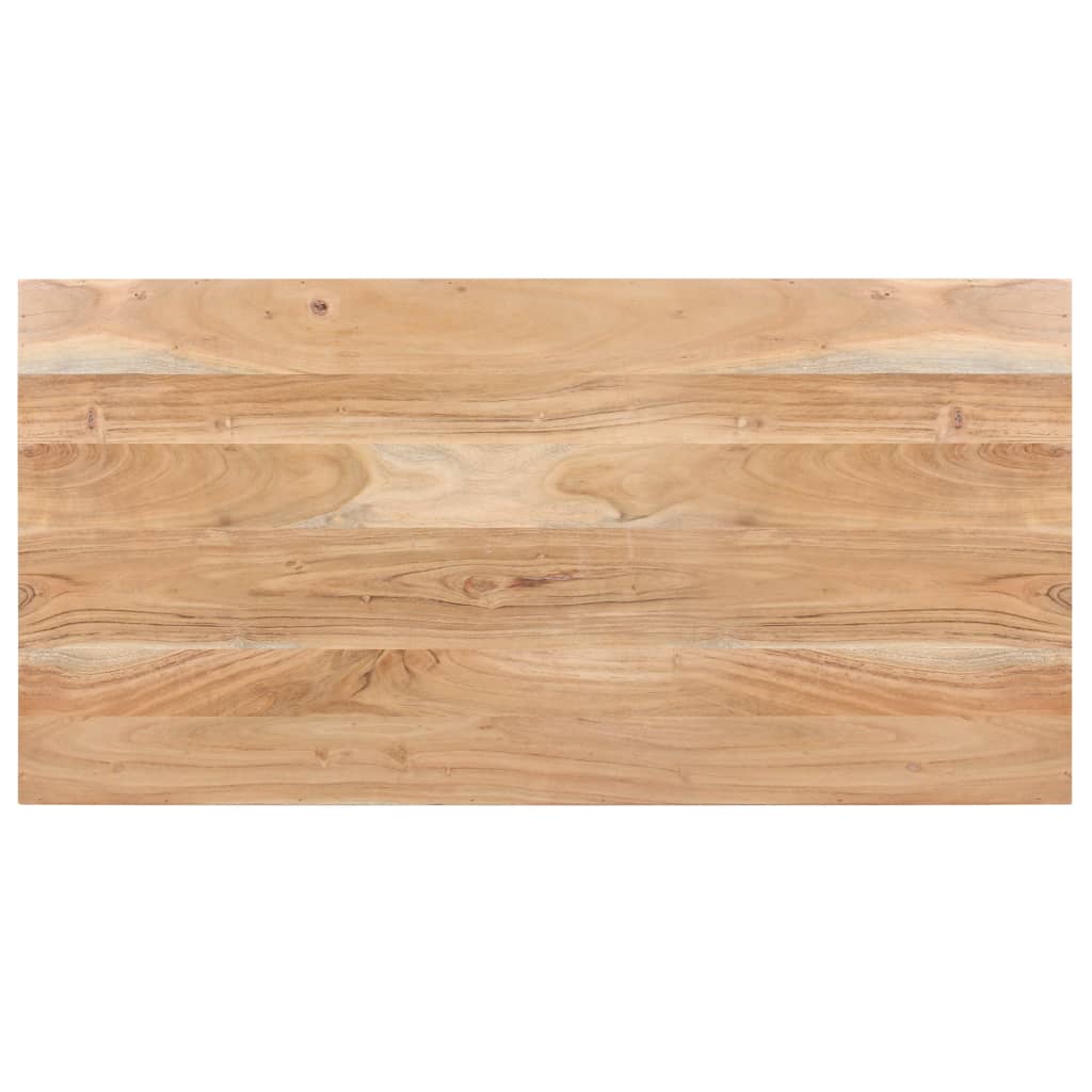 Tavolo da Pranzo 120x60x76 cm in Legno Massello di Acacia | homemem39