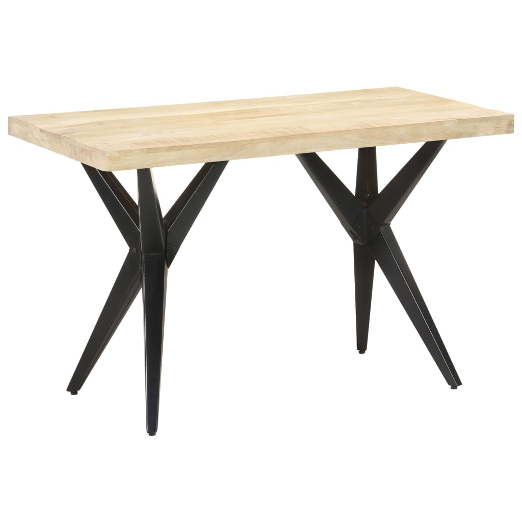 Tavolo da Pranzo 120x60x76 cm in Legno Massello di Mango | homemem39