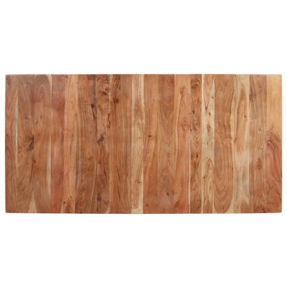 Tavolo da Pranzo 160x80x76 cm in Legno Massello di Acacia | homemem39