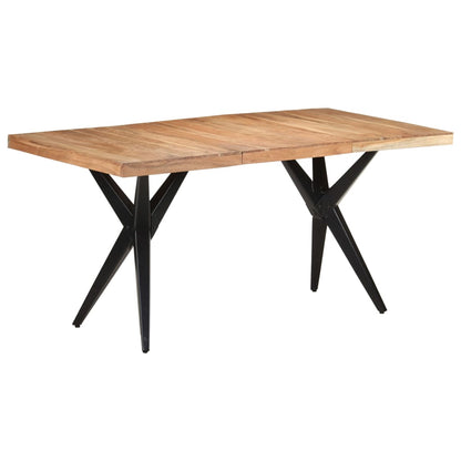 Tavolo da Pranzo 160x80x76 cm in Legno Massello di Acacia | homemem39