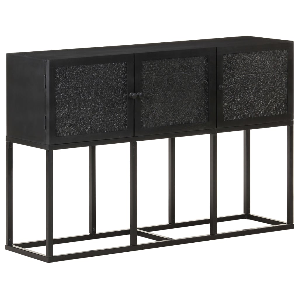 Credenza 115x30x76 cm in Legno Massello di Mango | homemem39