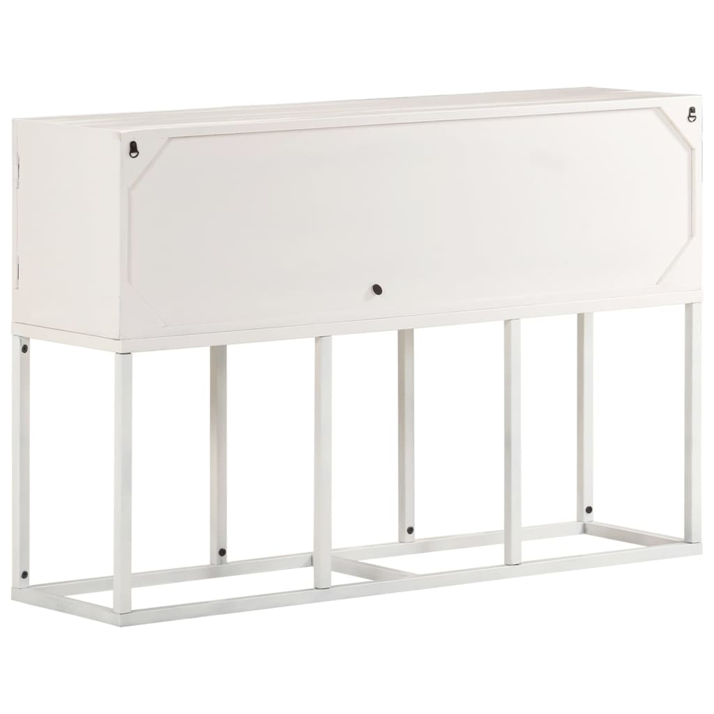 Credenza 115x30x76 cm in Legno Massello di Mango | homemem39