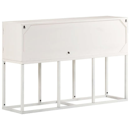 Credenza 115x30x76 cm in Legno Massello di Mango | homemem39