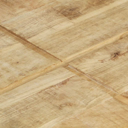 Tavolino da Salotto 80x80x28 cm in Legno Massello di Mango | homemem39