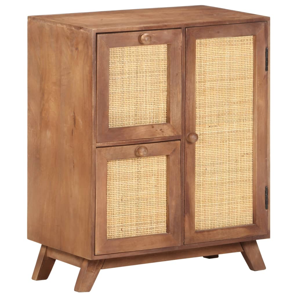 Credenza 60x35x75 cm in Legno Massello di Mango | homemem39