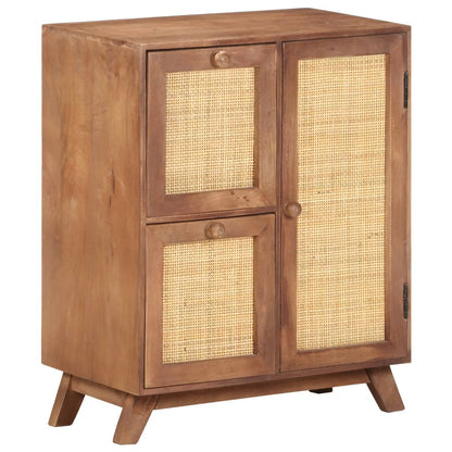 Credenza 60x35x75 cm in Legno Massello di Mango - homemem39