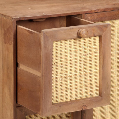 Credenza 60x35x75 cm in Legno Massello di Mango | homemem39