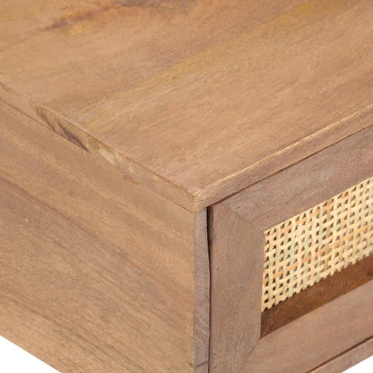 Tavolino da Salotto 100x60x40cm in Legno Massello di Mango