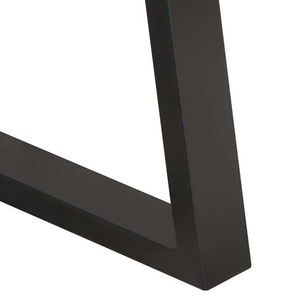 Tavolino da Salotto con Bordi Vivi 60x60x40 cm Massello Acacia