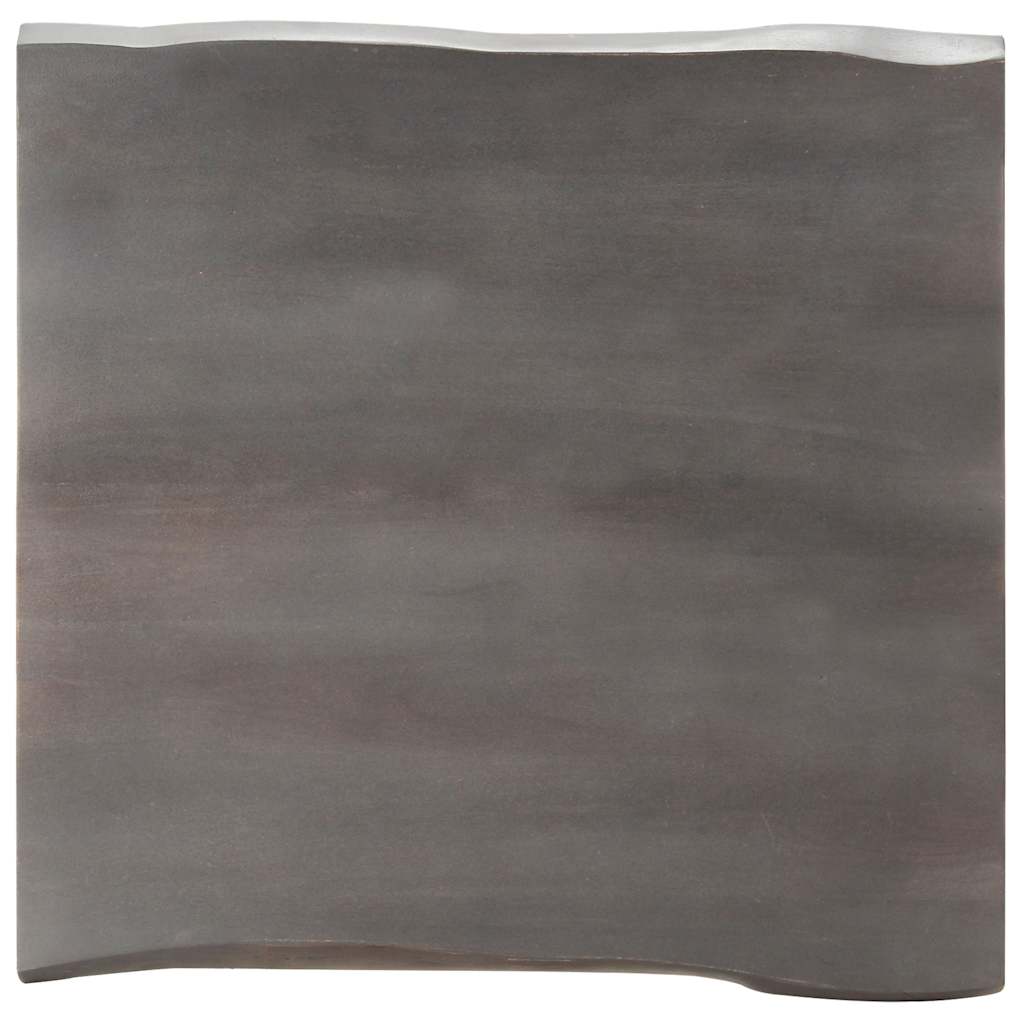Tavolino da Salotto con Bordi Vivi 60x60x40 cm Massello Acacia | homemem39