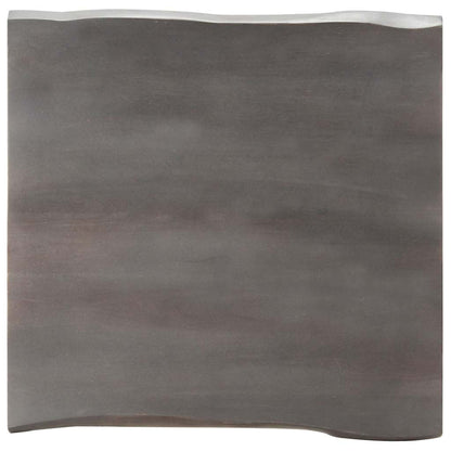 Tavolino da Salotto con Bordi Vivi 60x60x40 cm Massello Acacia | homemem39